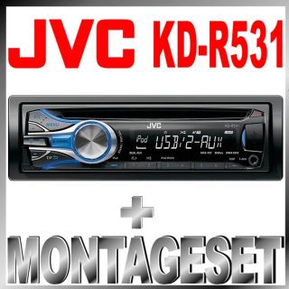 JVC KD R531 USB/CD AUX r BMW 3er E46 Bj. 1998 2007 SET 3