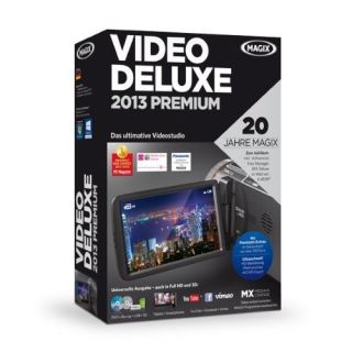 MAGIX Video deluxe 2013 Premium   NEU & OVP