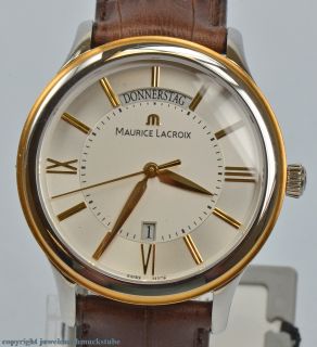 Lacroix CLASSIC Day Date st / g Uhr Uhren Luxusuhren Armbanduhr Nr.527
