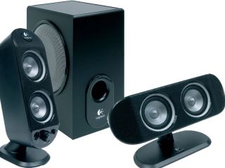 Logitech Surround Sound Speaker X530 530 Spiele Musik Lautsprecher