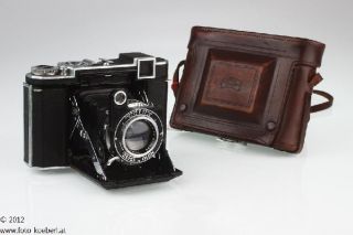 ZEISS IKON Super Ikonta 532/16 Rollfilmkamera mit Tasche
