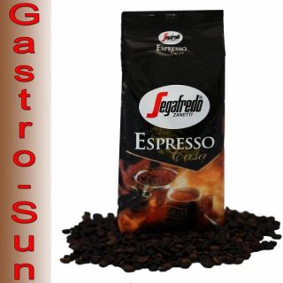 Segafredo Zanetti Café Espresso Casa Kaffee Bohnen 500g(1Kg/12,02