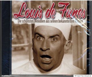 Louis de Funes , CD , Melodien zu den bekanntesten Filmen
