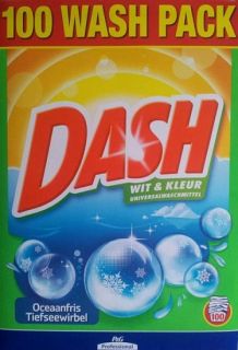 DASH Waschmittel Tiefenseewirbel Universalwaschmittel 100 Wäschen
