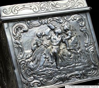 Dose Schmuckdose Silber box Sterling silver 1899