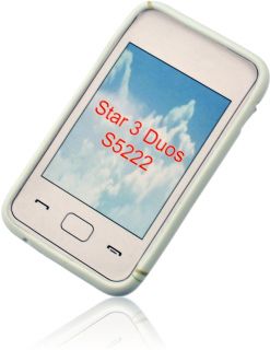 Silikon Case Schutzhülle für Samsung Star 3 S5220 Handytasche Etui