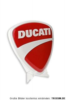 DUCATI COMPANY Logo Werbeschild Aufsteller Schild Reklame NEU