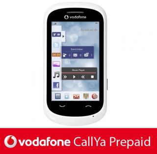 Vodafone 550 Smartphone Fun CallYa Prepaid Handy weiss