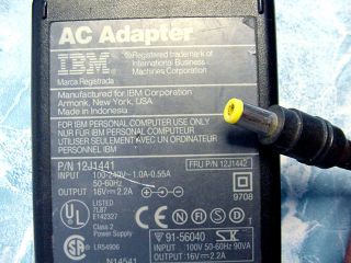 IBM ThinPad AC Adapter 240 310 380 390 560C 570 770 600