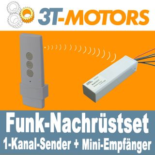 3T Funk Nachrüstset Sender + Empfänger f. Rolladenmotor