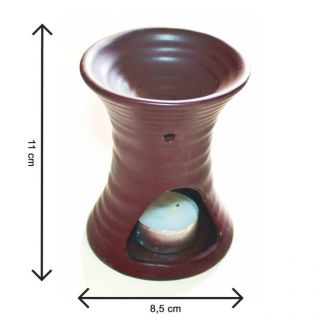 Duftset Keramik Duftlampe 2x maxi Duft Teelicht Lavendel Pajoma