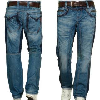 Cipo & Baxx Regular Fit Jeans Dunkelblau(75689)