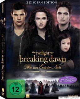 Twilight: Breaking Dawn   Teil 4.2   Fan Edition mit Extras   2 DVD
