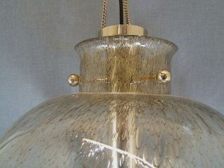 Designer Hängelampe 70er Jahre Glaslampe Bubbles Lampe