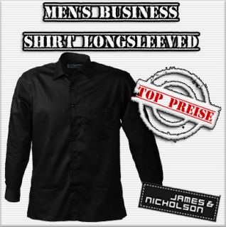James & Nicholson Mens Business Shirt Longsleeved Herren Hemd JN606 6