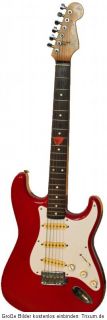 Gitarre   Fender Stratocaster   rot Made in Japan 1990 1991