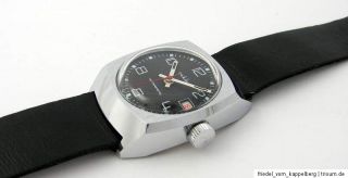 Ruhla Handaufzug GDR Herrenuhr Uhr mit Datumsanzeige vintage German