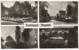 Dortmund Wambel   alte Siedlung , AK von 1942 / 315.612