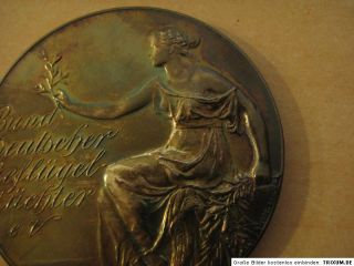 631) Alte 990 Silber Medaille im Etui Bund Deutscher Geflügel
