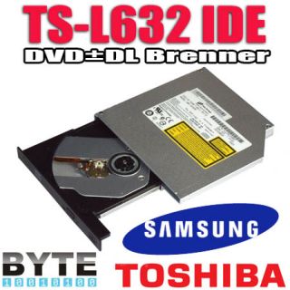 Toshiba Samsung TS L632 CD/DVD RW/DL Intern Slim IDE 0683728181116