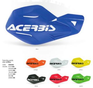 Acerbis Handschalen MX Uniko incl. Anbaukit diverse Farben