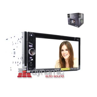 SONY XAV 622 6.1 IN DASH 2 DIN MULTIMEDIA DVD/MP3/WMA RECEIVER w/iPOD
