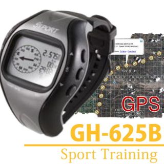 Globalsat GH 625B GPS Sport Uhr Watch & Tracking / Location Finder