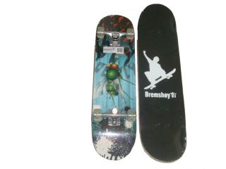 Bremshey Skateboard Fly / Skate Board / mit ABEC 7 High Speed Carbon