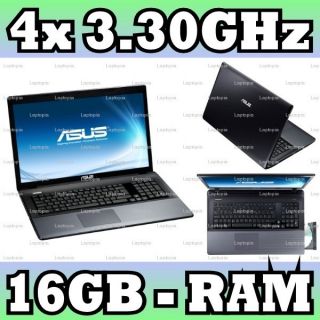 ASUS K95VM ~ CORE i7 ~ 16GB RAM ~ 18.4 FULL HD ~ NVIDIA GT 630