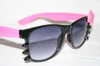 Sonnenbrille Kitty Bow Schleife Sunglasses zweifarbig Farbwahl 643