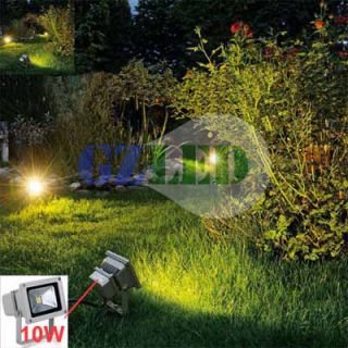 10W 12V warm weiß LED Fluter Außenstrahler Scheinwerfer Flutlicht