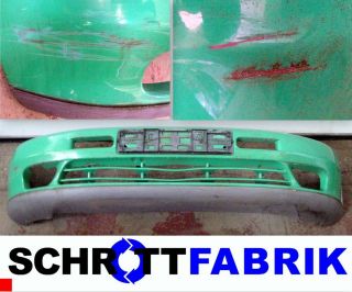 Stoßstange vorne Mercedes W638 V230 Vito V Klasse 96 03 grün