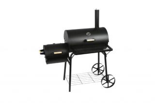 Barbecue Smoker Grill Standgrill Räucherofen, schwarz ~ klein