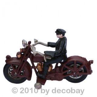 Spielzeug Motorrad aus Gusseisen Antikspielzeug Figur