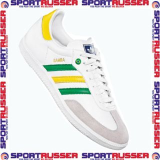 Adidas Samba CL Junior weiß/gelb/grün