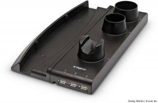 PS3 Move Charging Stand Ständer+Aufladen Controller Zubehör Sony
