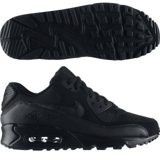 Nike Air Max 90 Essential Black Schuhe Turnschuhe Herren Schwarz