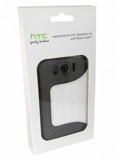 ORIGINAL HTC SENSATION XL HARD SHELL COVER LEDER TASCHE STANDFUNKTION
