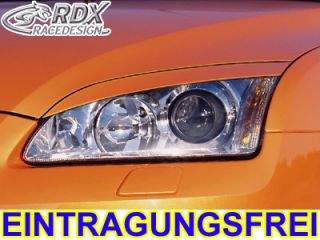 RDX Scheinwerferblenden Ford Focus 2 Böser Blick ABS Blenden Spoiler