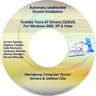 Toshiba Tecra A7 Drivers Restore Recovery CD/DVD