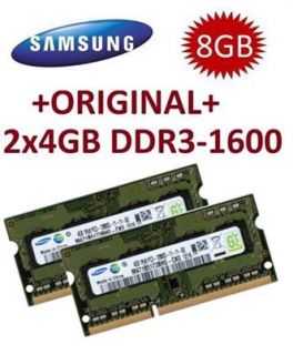 2x 4GB 8GB DDR3 RAM 1600 Mhz Apple MacBook Pro Mid 2012 SO DIMM PC3