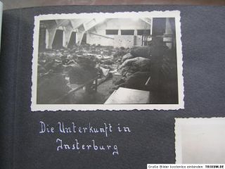 WK Fotoalbum Panzer Flugzeug Insterburg Ellerkrug Tilsit Schaulen