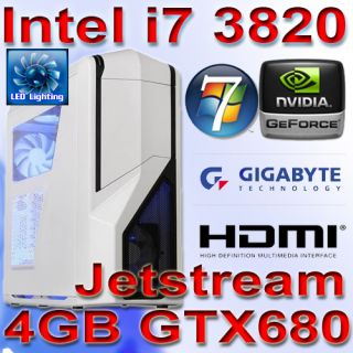 NZXT Phantom Gamer PC Intel Core i7 3820+16GB Corsair+4GB GTX680