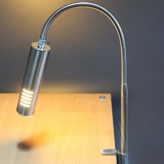 Klemmleuchte Lampe Leuchte Regal Schreibtisch flexibel biegbar
