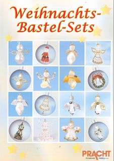 Weihnachts Bastel Set aus Perlen   Engel Clarissa 3,5 cm