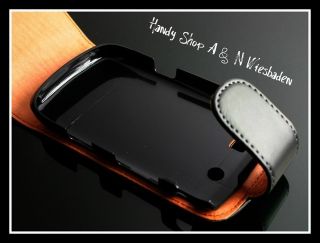 Blackberry Torch 9800 Leder Tasche Cover Case Hülle