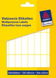 Avery Zweckform Vielzweck Etiketten/3336 50 x 14 mm Inh.672