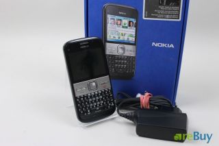Nokia E5 00 schwarz Unlocked Ohne Simlock #695 in OVP