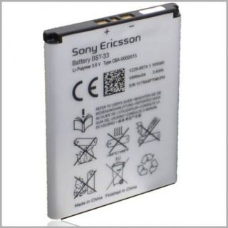 Original Akku Sony Ericsson T 715 BST 33 Handy Ersatz Accu Batterie