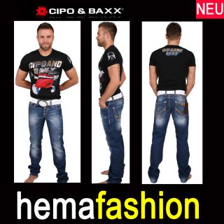 TreMe Geile CIPO & BAXX Jeans Hose Dicke Naht